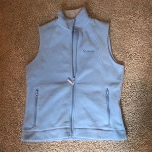 *2 for 20!* Columbia Blue Fleece Vest